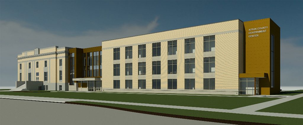 Aitkin County Government Center CGI/Render