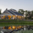 Madden's Pavilion view from the pond